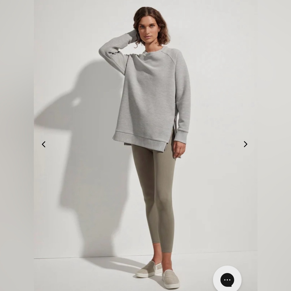 NWT Varley Manning Sweatshirt in Grey, size XS